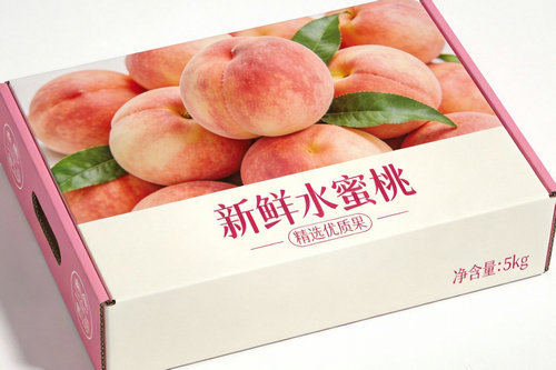 新鄉(xiāng)定制桃包裝箱時選擇什么顏色的紙張比較好？